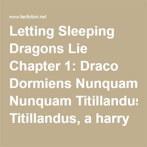 A Guilty Pleasure Chapter 1, a harry potter fanfic .